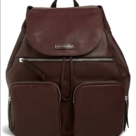 Vera Bradley Handbags - Bittersweet Chocolate Gallatin Leather Backpack